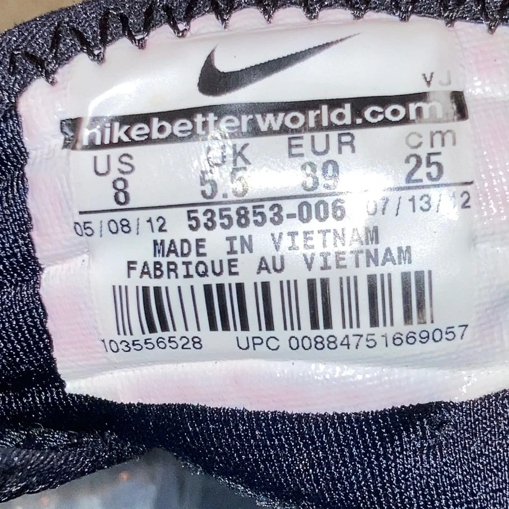 NIKE Lunarlon Womens Sneakers Size 8